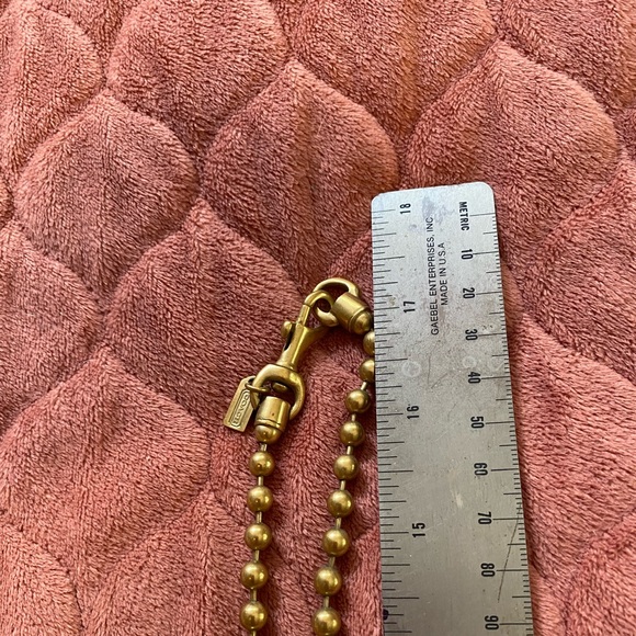 Coach ball and chain necklace - Picture 1 of 2